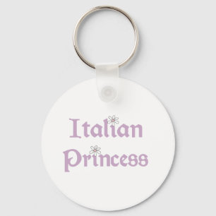 Daisies Italian Princess Keychain