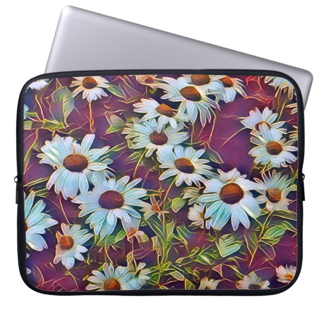 DAISIES  LAPTOP SLEEVE (Front)