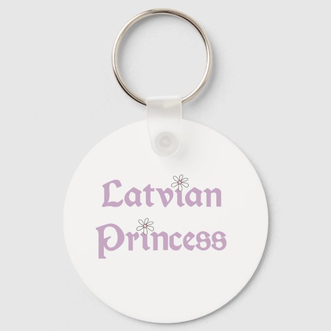Daisies Latvian Princess Keychain (Front)