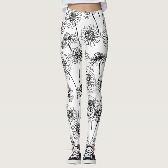 Daisies Leggings (Front)