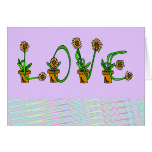 Daisies Love Card