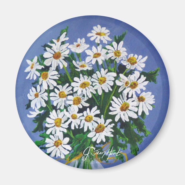 Daisies Magnet (Front)