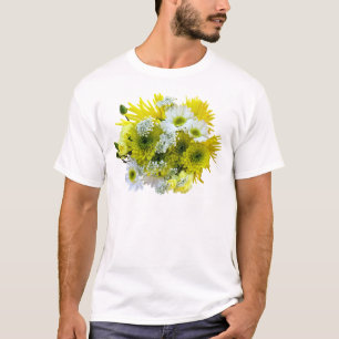 Daisies, Mums and Queen Anne's Lace Bouquet T-Shirt