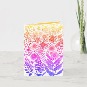 Daisies  note card
