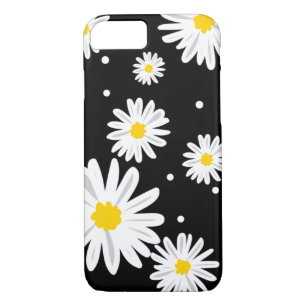 Daisies on Black Case-Mate iPhone Case
