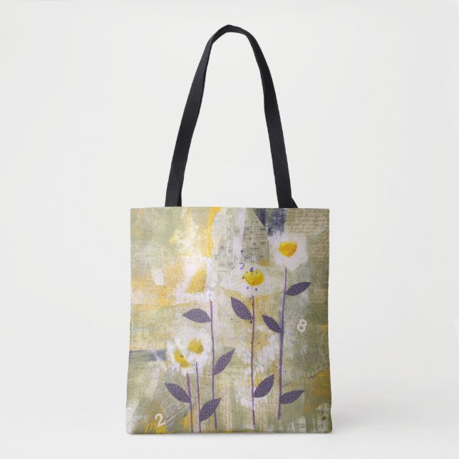 Daisies on Parade Tote Bag (Front)