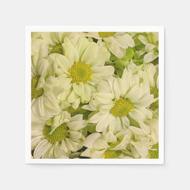 Daisies Paper Napkin (Front)