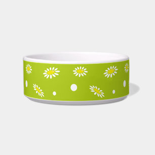 Daisies Pet Bowl