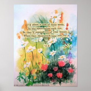 Daisies Poster. Poster