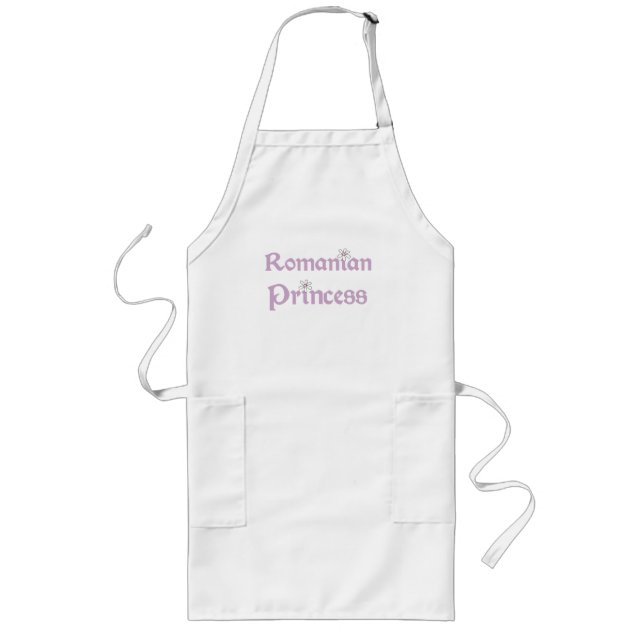 Daisies Romanian Princess Long Apron (Front)