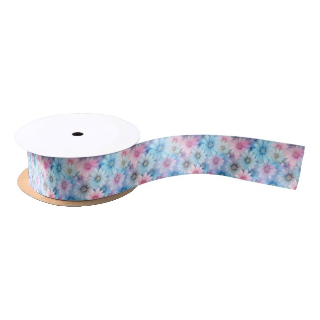 Daisies Satin Ribbon (Spool)