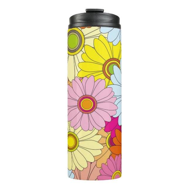 Daisies Thermal Tumbler (Front)