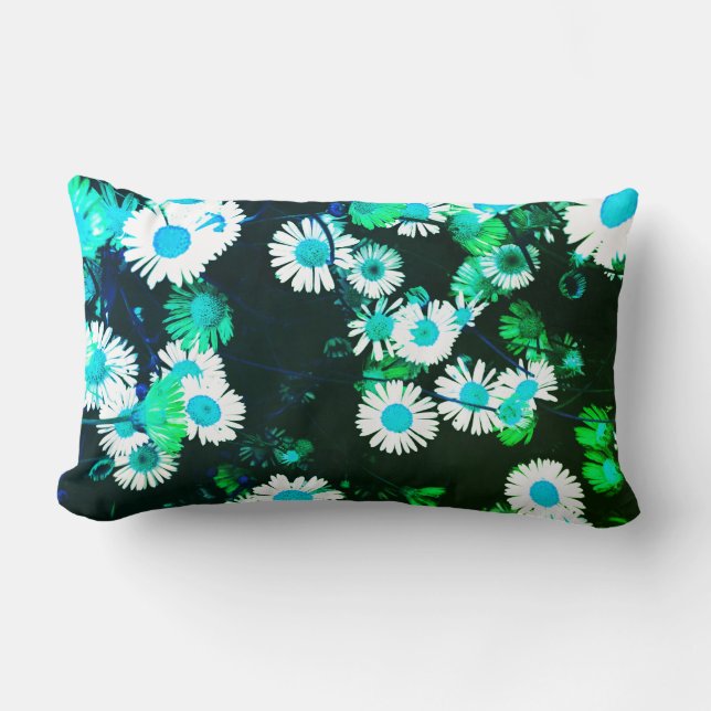 daisies throw pillow (Front)