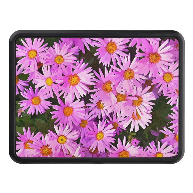 DAISIES TRAILER HITCH COVER (Front)