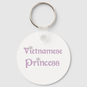 Daisies Vietnamese Princess Keychain