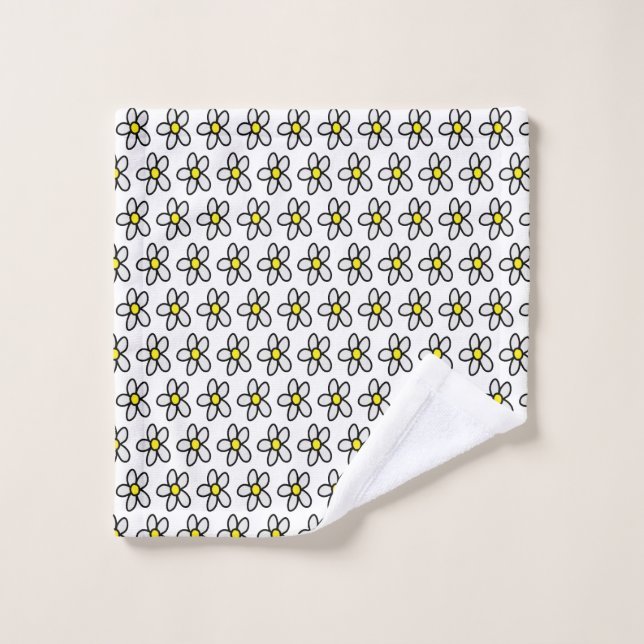 Daisies Wash Cloth (Wash Cloth)