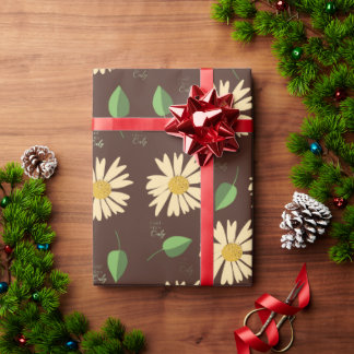 Daisies  wrapping paper