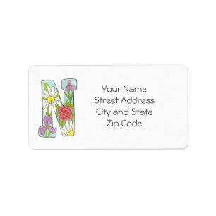 Daisy Address Label to Personalize or Customize