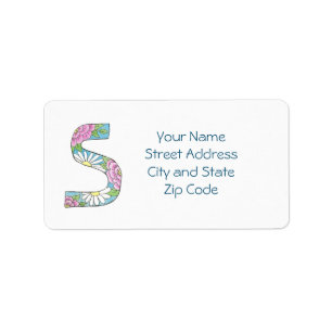 Daisy Address Label to Personalize or Customize