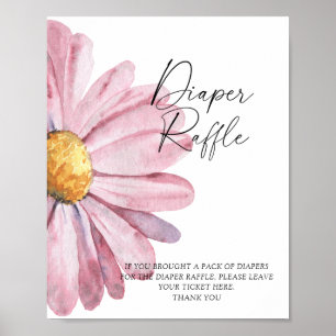 Daisy - affiche de tombola de couche