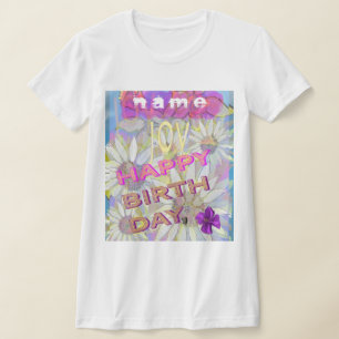 Daisy and Daffodils : Personnaliser le T-shirt d'a