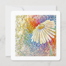 Daisy Art Cards