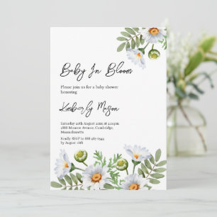 Daisy Baby Shower Invitation