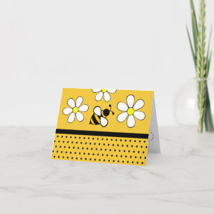 Daisy Bee Merci Cartes pour notes