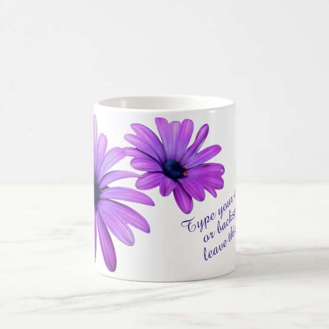 Daisy Beer Glass Personalized Daisies Mugs & Gifts (Center)