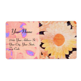 DAISY, bleu rouge rose noir