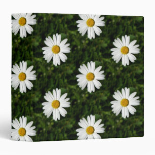 Daisy Bloom seamless pattern + your ideas Binder