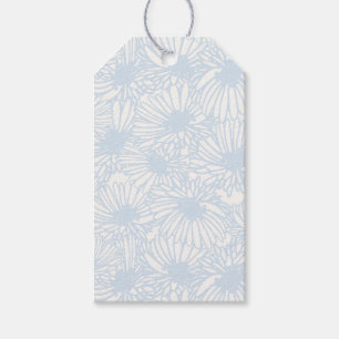 Daisy Blooms - Powder Blue Gift Tags