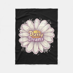 Daisy Blossom With Dreams Costume  Fleece Blanket