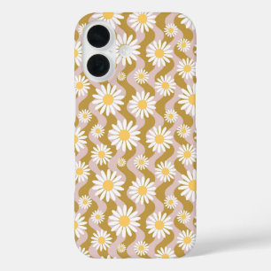 Daisy Boho Floral iPhone 16 Case