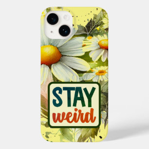 Daisy Botanical Garden "Stay Weird" Case-Mate iPhone 14 Case