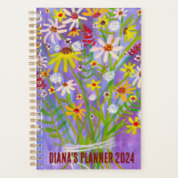 Daisy Bouquet Flowers Blooms Floral Purple CUSTOM