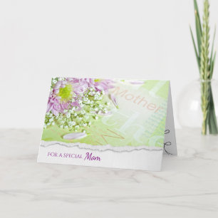 daisy bouquet for Mom's birthday Card