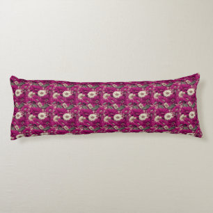 Daisy Bouquet French Country Garden Inspired Trave Body Pillow