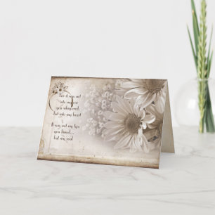 Daisy bouquet with romance card