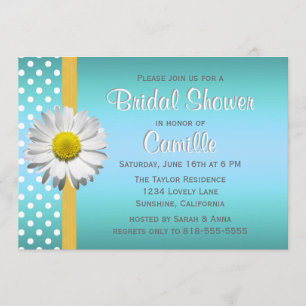 Daisy Bridal Shower Invitation