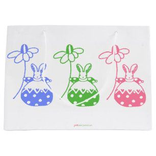 Daisy Bunny Large Gift Bag