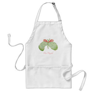 daisy butterfly adult apron