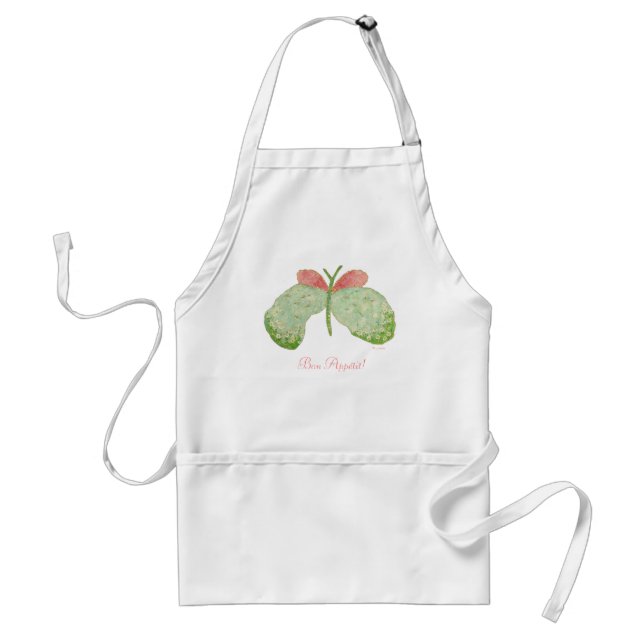 daisy butterfly adult apron (Front)