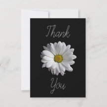 Daisy Carte de remerciements