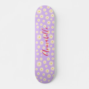 Daisy Cartoon Peinture Skateboard