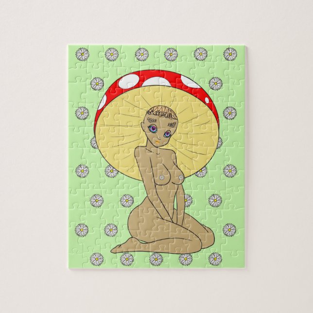 Daisy Casquette Mushroom Princess Puzzle (Vertical)