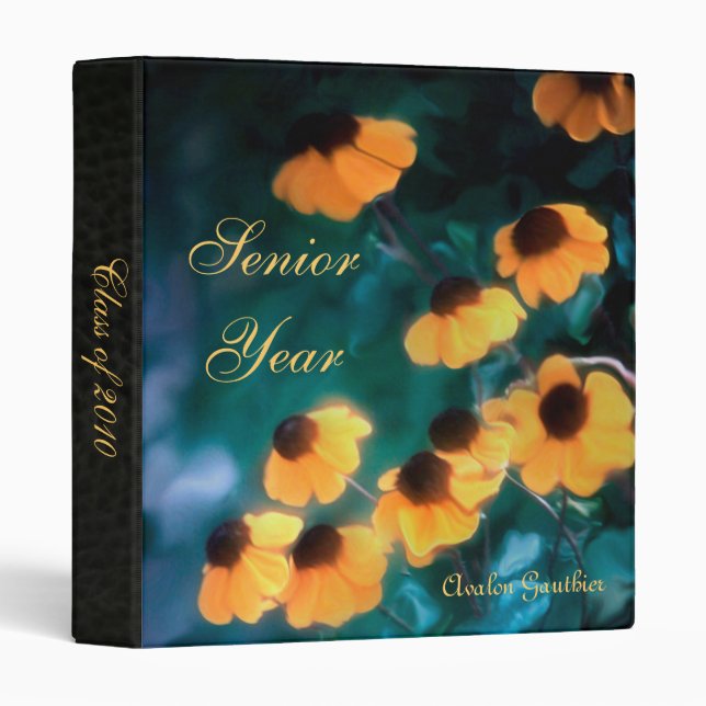 Daisy Class of Senior Graduation Album Binder (Front/Spine)