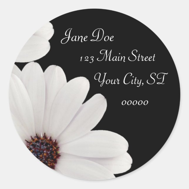 Daisy Classic Round Sticker (Front)