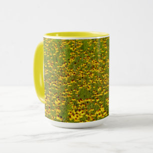 Daisy Coneflower Meadow Mug Cup
