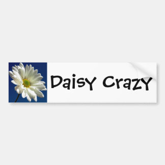 Daisy Crazy Bumper Stick Bumper Sticker